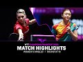 Bernadette Szocs vs Chen Meng | WS R16 | WTT Champions Frankfurt 2023