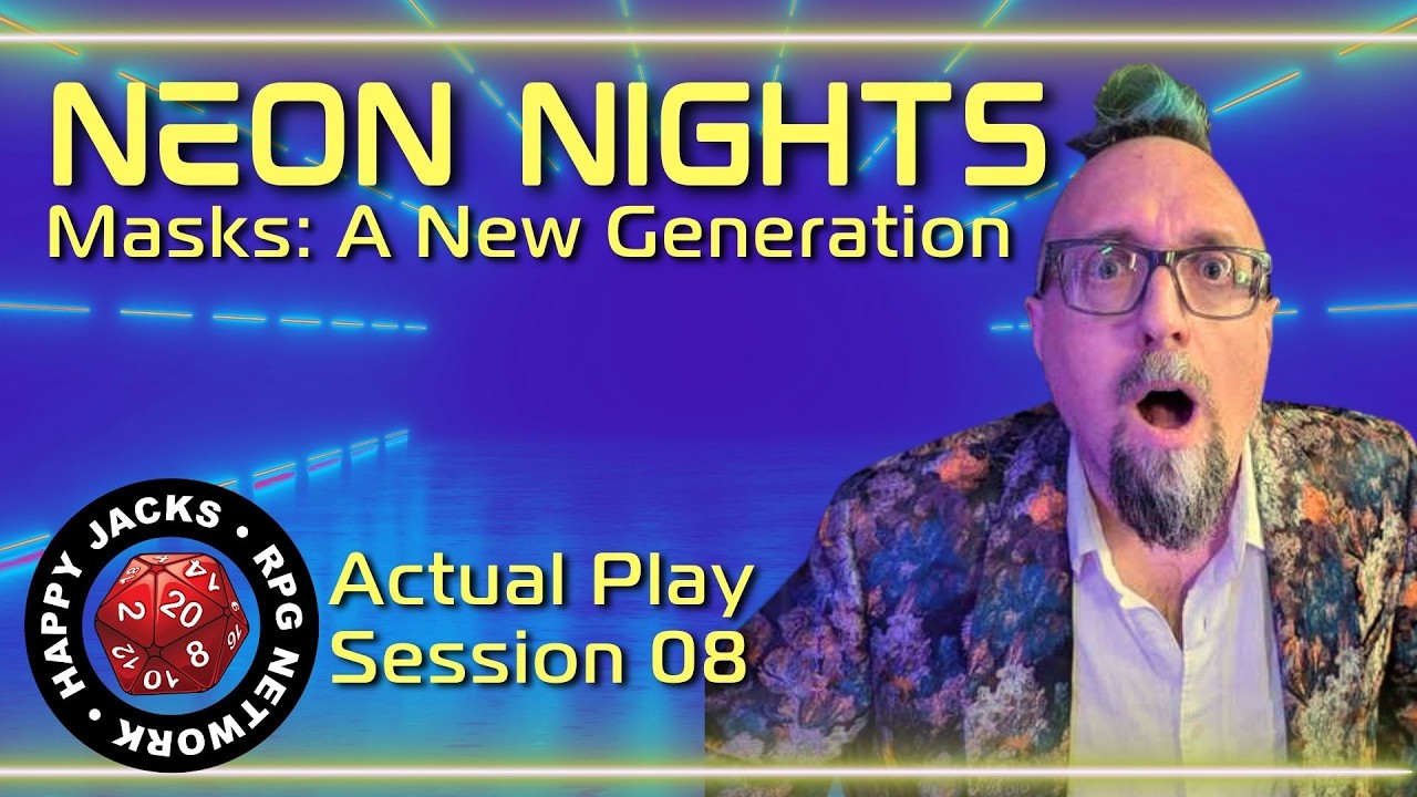 Session 8 | Masks | Neon Nights