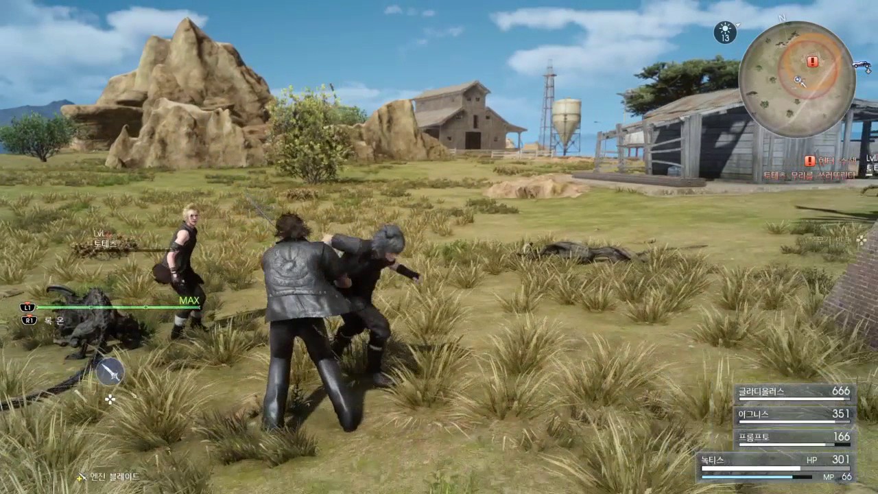 파이널판타지15 (FinalFantasyXV) 필드 플레이