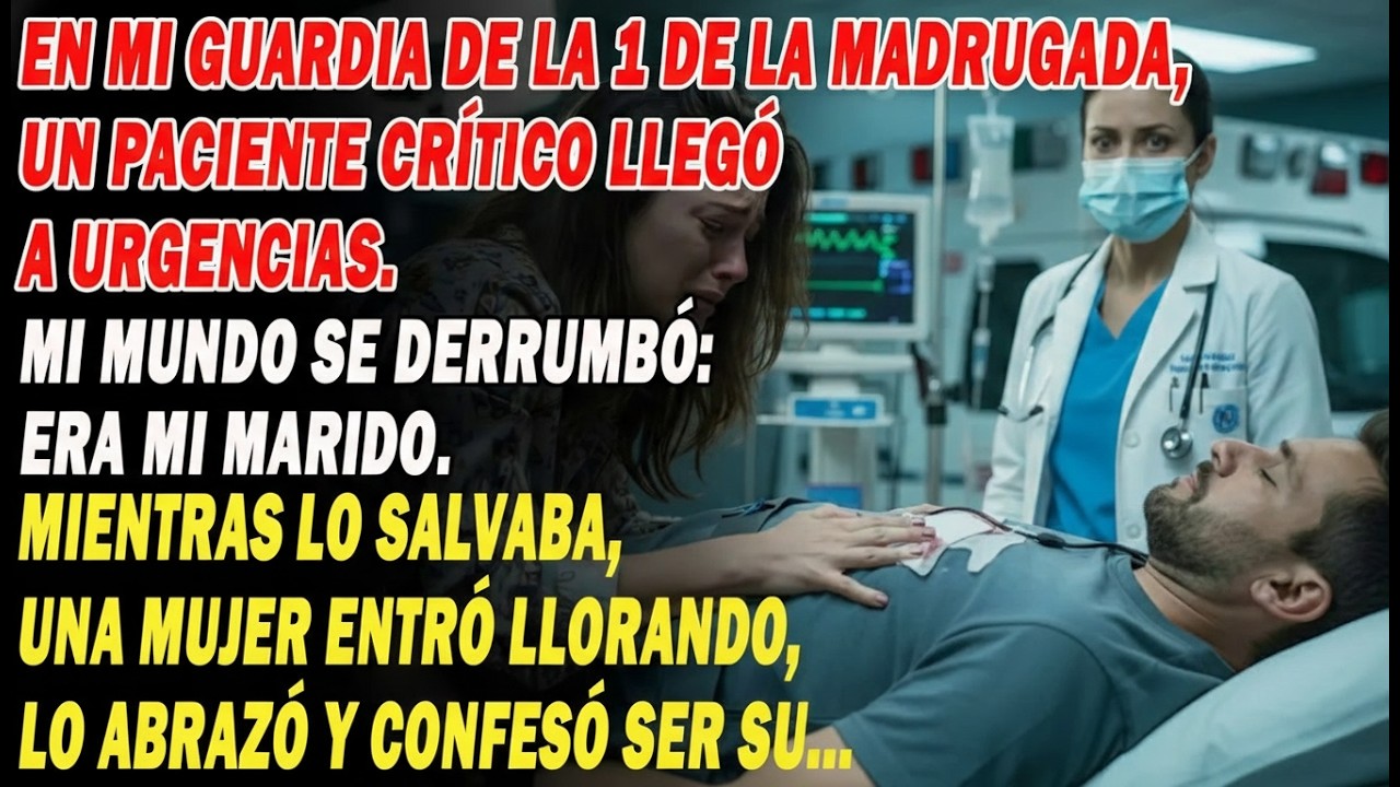 En Mi Guardia De La 1 Am, Mi Marido Llegó A Urgencias.de Repente Una Mujer Lo Abrazó. Resultó Ser Su