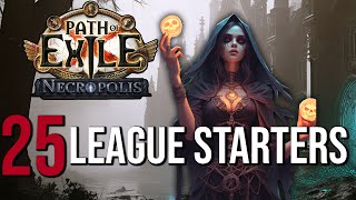 [3.24] 25 Hardcore League Starters For Necropolis League!