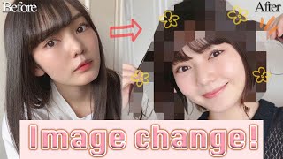 【イメチェンした理由】人生で1番短くしました！【断髪の様子】