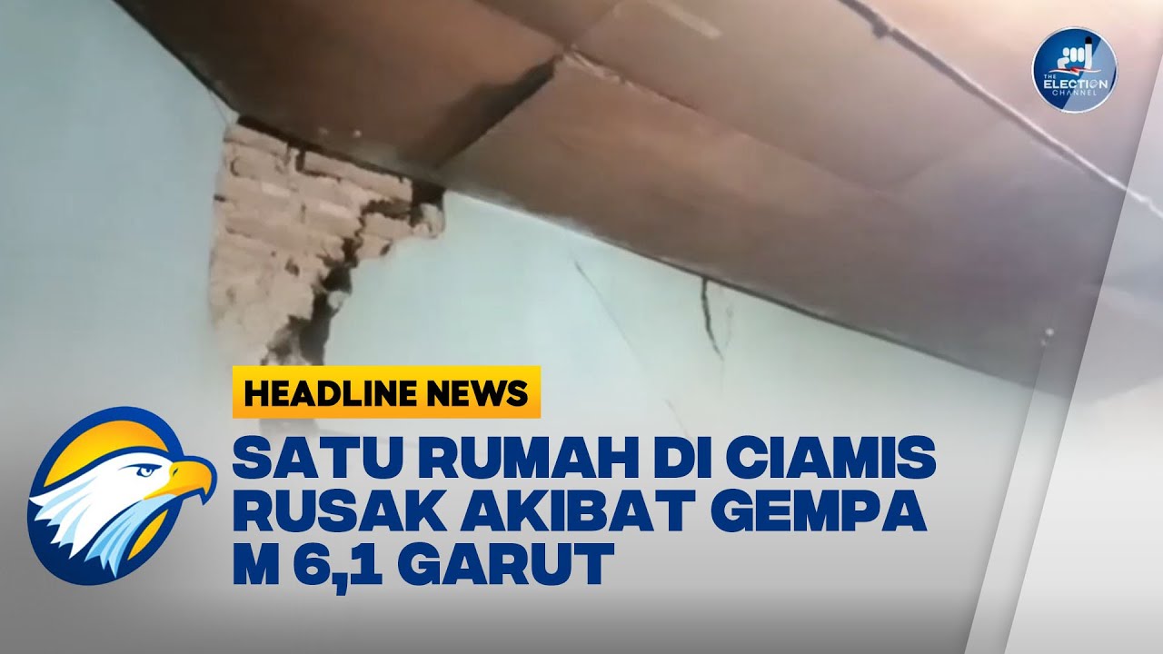 Satu Rumah di Ciamis Rusak Akibat Gempa M 6,1 Garut