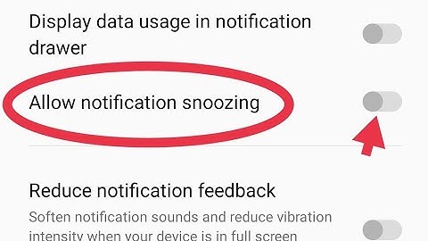 mobile settings Allow Notification Snoozing mode ke ko off kaise  kare OnePlus N20 5G, mobile settin