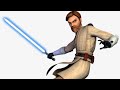 All obi wan kenobi lightsaber duels  star wars the clone wars