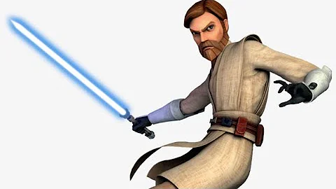 Who does Obi-Wan fight in Clone Wars?