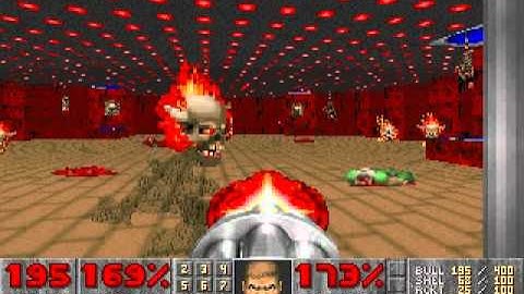 Ultimate Doom (PC DOS) - E3M5 (Unholy Cathedral)