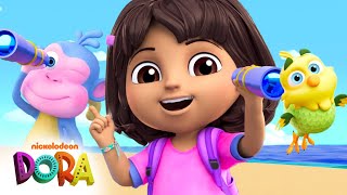 Dora’s Aventuras! #4 w/ Boots 🐣 Learn About Animals Mini Episode! | Dora & Friends