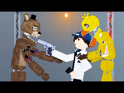 FNAF Animatronics Escape Testing Lab - People Playground Mods