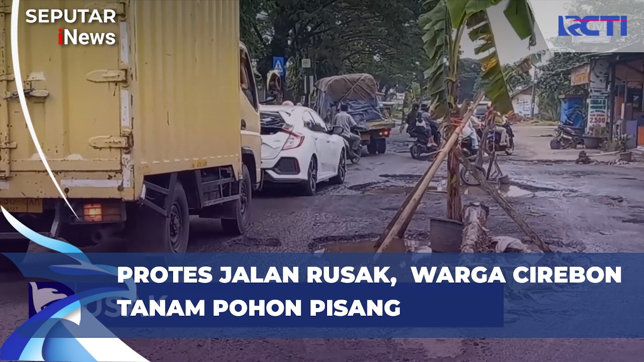Kesal Jalan Rusak Tak Diperbaiki, Warga Tanam Pohon Pisang | SIS (1/3)