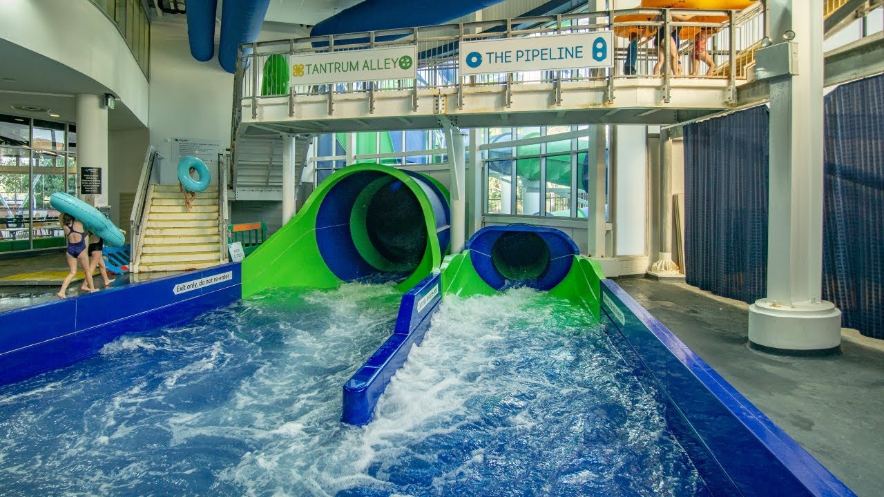 The PIPELINE Water Slide WaterMarc Greensborough YouTube