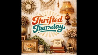 LIVE Thrifted Thursday - Vintage finds - Available on my website at 7:25pm CST