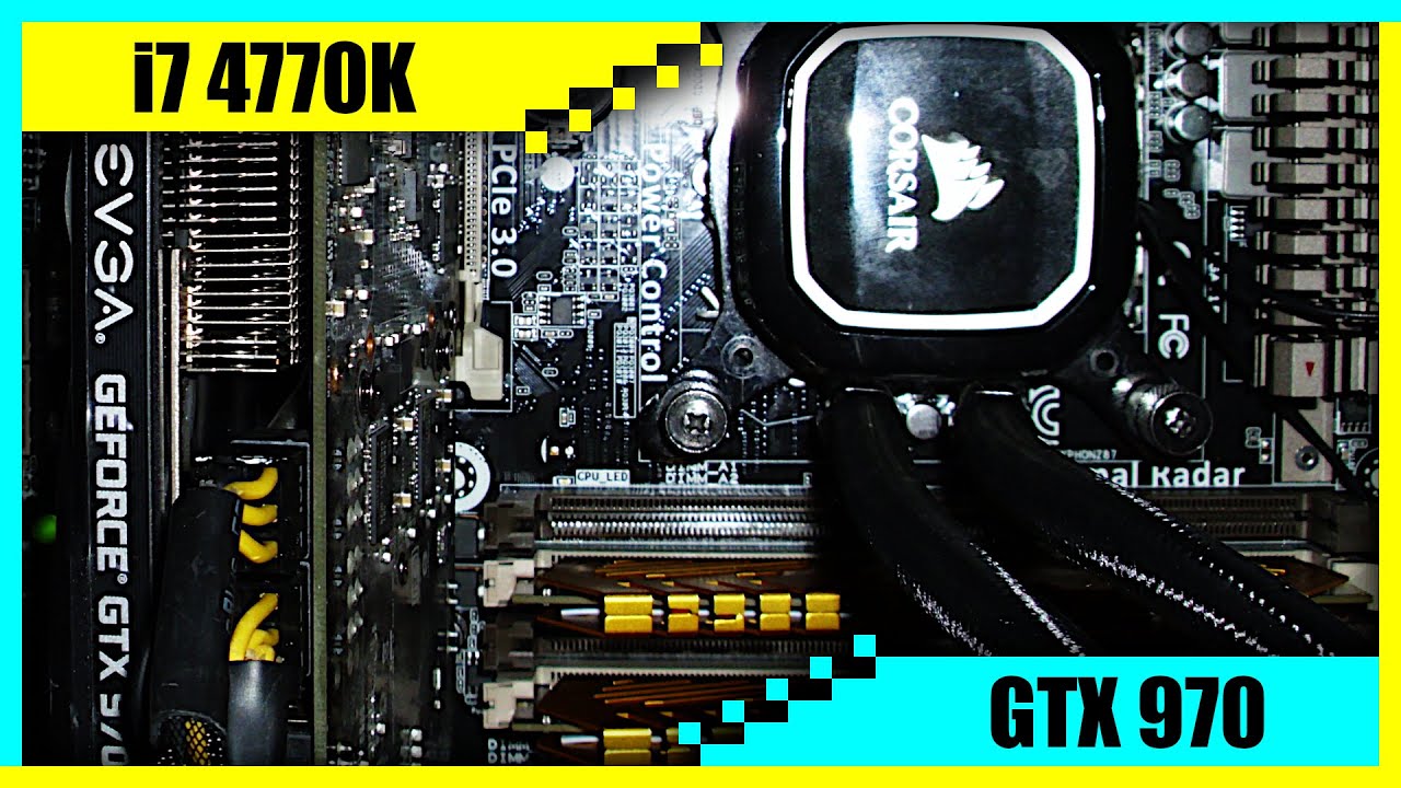 i7 4770K + GTX 970 Gaming PC in 2022 | Tested in 7 Games