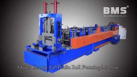 CZ Purlin Machine With Pre-cutting,Pre-punching & post-cutting type