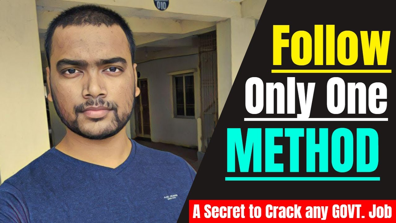 Follow Only One Method | SSC CGL 2024 - YouTube