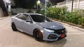 HONDA CIVIC RS กับล้อแท้ LENSO DYNA ขนาด 18 นิ้ว