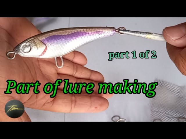 lure making procedures// acrylic paint// 3Deye// epoxy resin// #temslure 