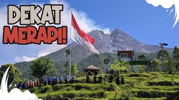 Melihat Gagahnya Merapi dari Bukit Klangon Yogyakarta