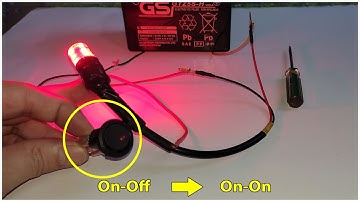 Cách độ công tắc bập bênh 3 chân 2 chế độ On-Off thành On-On