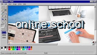 study vlog  exam routine & online school!
