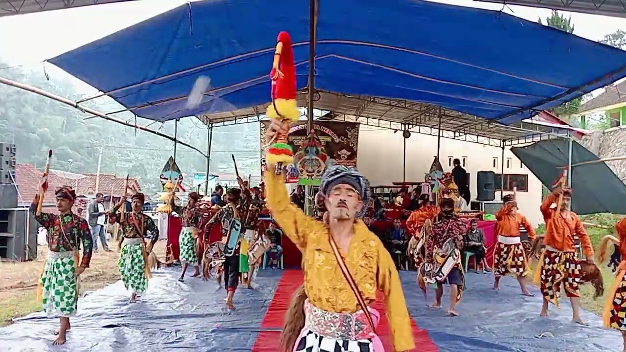 Warok Turonggo Jati Laskar Curug Batu Gilang Live Lapangan Voli Desa Biting