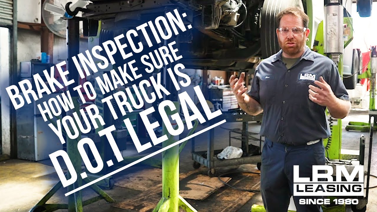 How to Adjust Semi Truck Brakes LRM YouTube