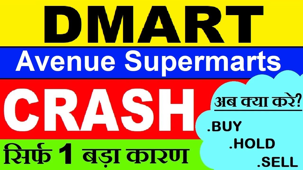 DMART CRASH 🔴 DMART SHARE CRASH 🔴 Avenue Supermarts CRASH 🔴 Dmart Share BUY SELL HOLD ? 🔴 SMKC