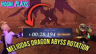 meliodas rotation for Dragon Abyss Speed Run