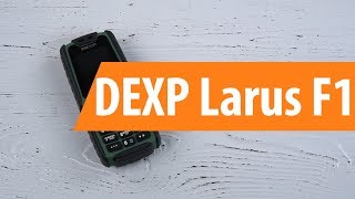 Распаковка DEXP Larus F1 / Unboxing DEXP Larus F1