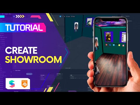 Spark AR Tutorial - Create your showroom for your business idea (EN Captions)