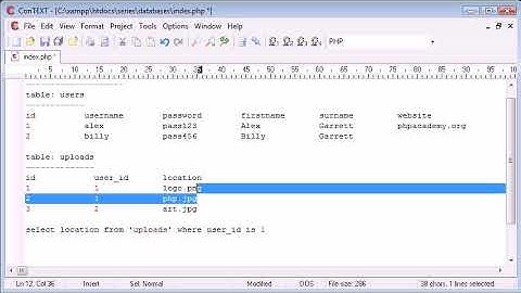 Beginner PHP Tutorial-109 More About Databases