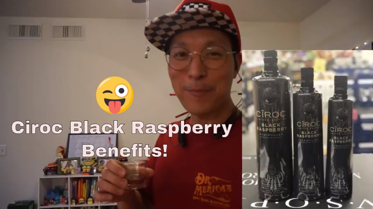 Ciroc Black Raspberry Vodka Benefits! YouTube