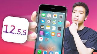 iOS 12.5.5 MỚI NHẤT cho các máy KHÔNG LÊN ĐƯỢC iOS 15: 8 năm rồi vẫn cập nhật iOS mới, ẢO THẬT ĐẤY! screenshot 4