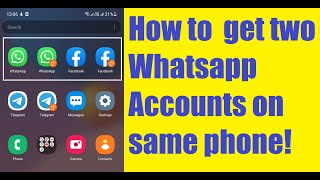 How to use two whatsapp accounts on one Android phone without root! screenshot 3
