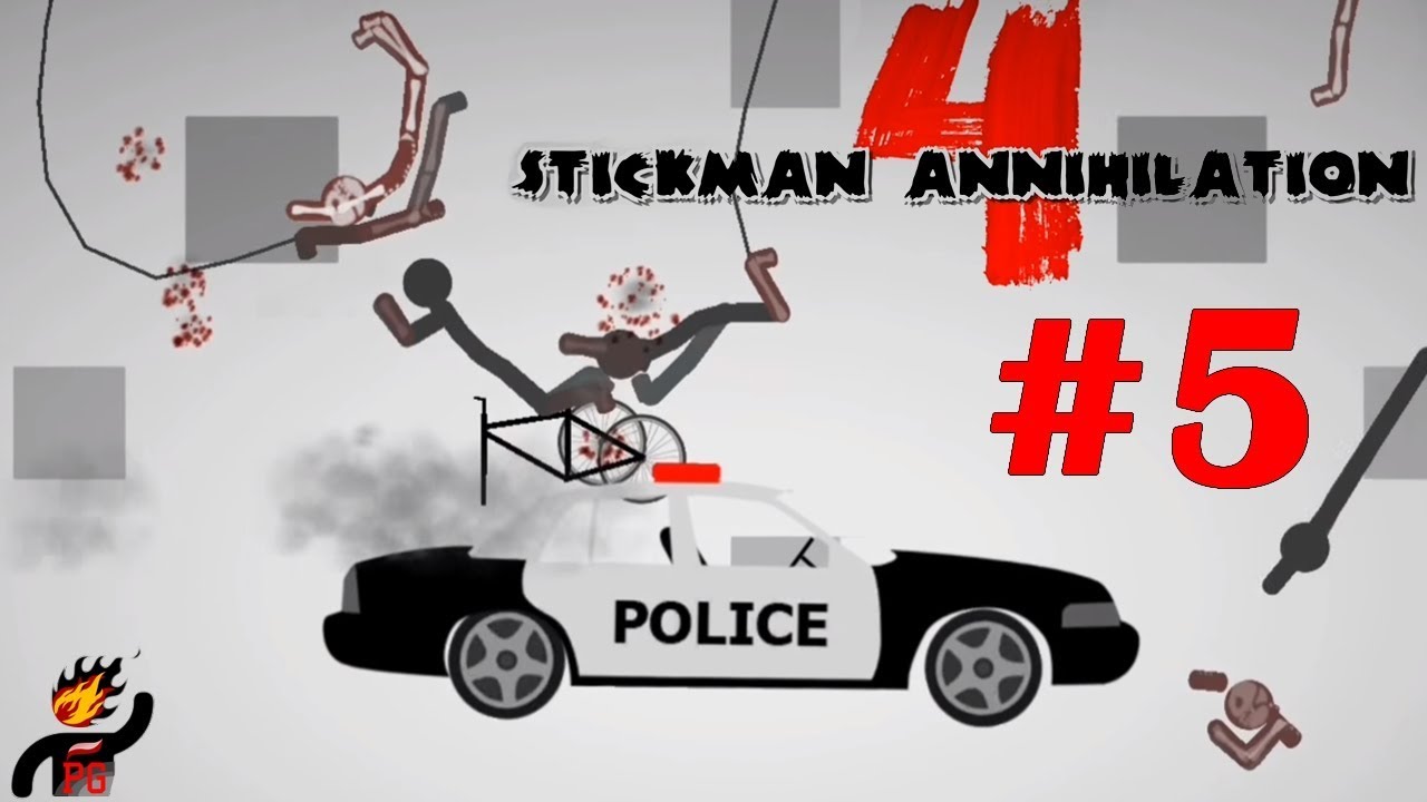 Stickman Destruction 4 Annihilation Part 5 (by Stickman games free) / Android Gameplay HD