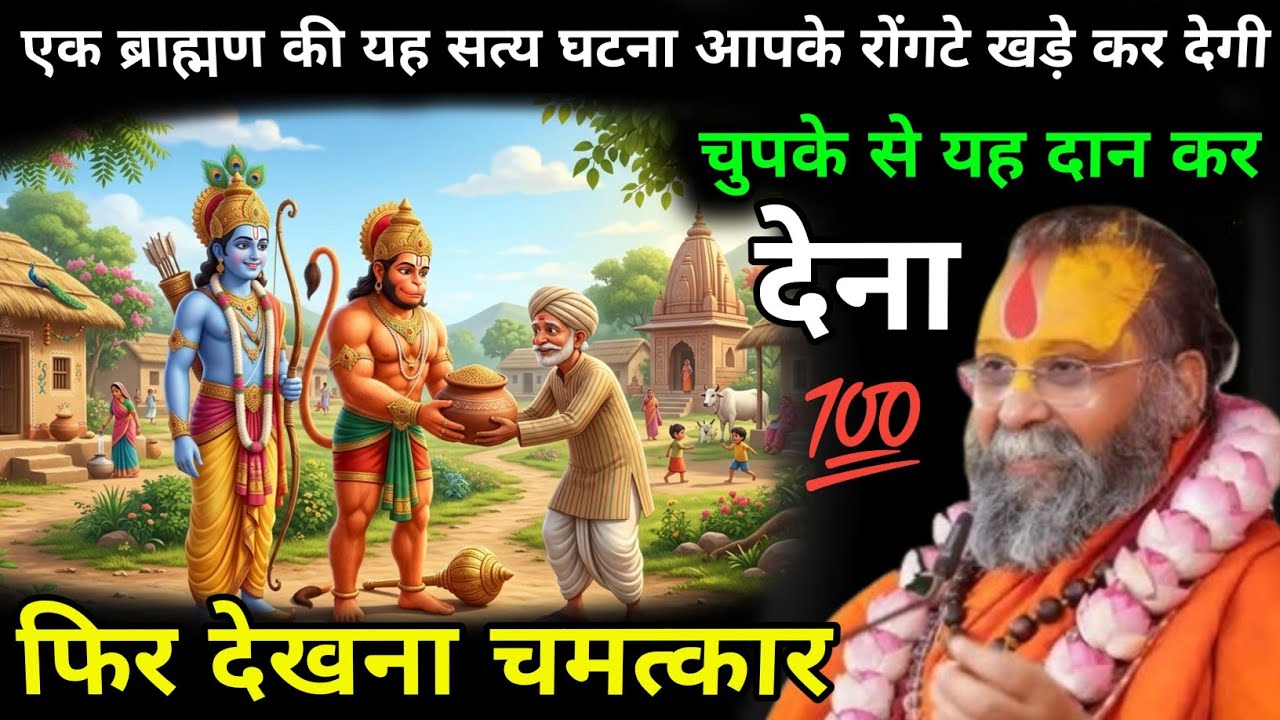 एक ब्राह्मण की यह सत्य घटना आपके रोंगटे खड़े कर देगी 🎯💯 #rajendradasjimaharaj @RajendraDasjiMaharaj