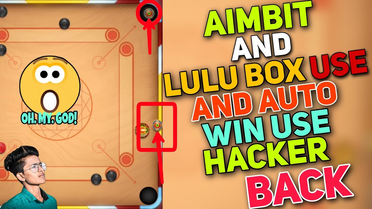Nazim Box Hacker Back Guys 😭| Lulu box And aimbit| Carrom pool | Gaming Nazim ...