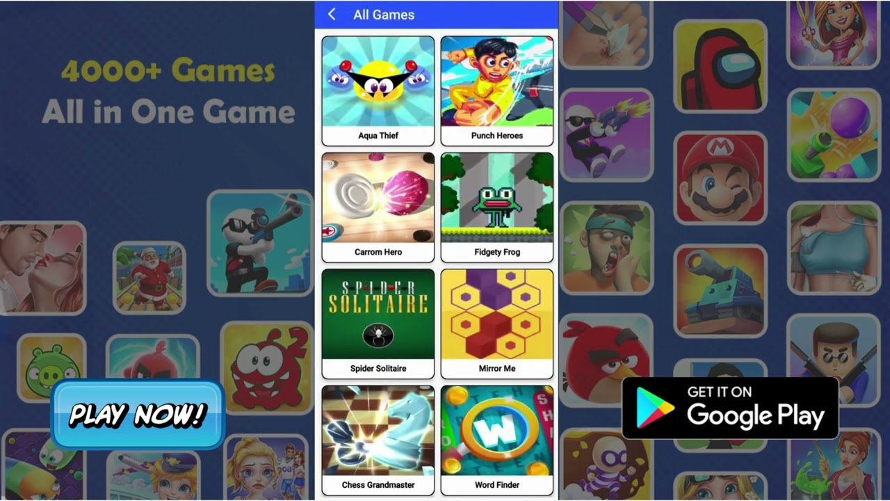 All in one game MOD APK cover