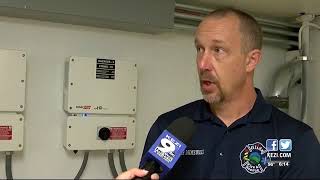 Solar panels help Glide firefighters save energy