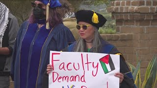 Two UCSD professors arrested in protests march on chancellor's house