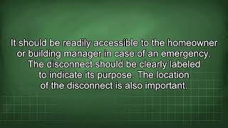 Main Service Disconnect Code Prince William County Explained