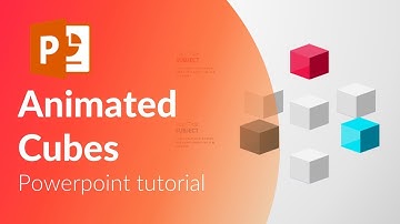 Animated cubes in powerpoint. Powerpoint tricks