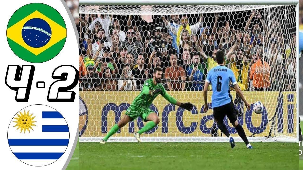 Uruguay Vs Brazil 0-0(4-3) Quarter Final Copa America 2024| Extended & Rare Highlight