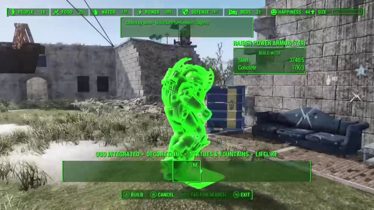 Fallout 4 uso mod update showcase