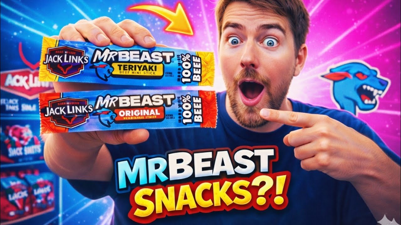 I tried Mr Beast Beef Sticks... But didn't expect this