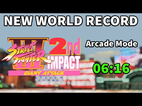 I BEAT THE ARCADE WORLD RECORD FOR SFIII 2ND IMPACT