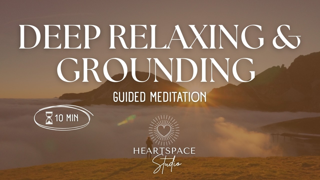 10 Minute Morning Meditation for Inner Peace 🌿 Deep Relaxing & Grounding energy | Heartspace Studio