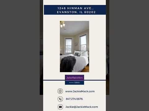 1246 Hinman Ave., Evanston, IL home video tour