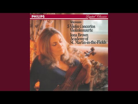 Putar Violin Concerto No. 4 in E Major, TWV 51:E3 : Telemann: Violin Concerto No. 4 in E Major, TWV 51:E3: III. Cantabile - Academy Of St Martin In The Fields