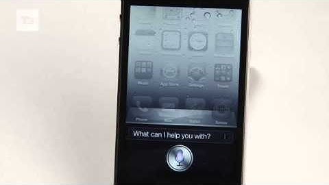 iPhone 4S Siri Demo video